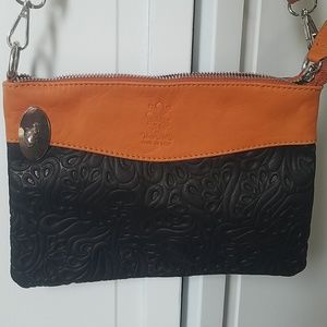 Vera Pelle Leather Purse NEW